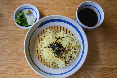 Soba, japanese noodle style. Tone Japaneseの写真素材