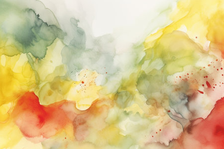 Watercolor abstract background. Hand-drawn illustration. Design element for greeting cards, wedding invitations, posters.の素材