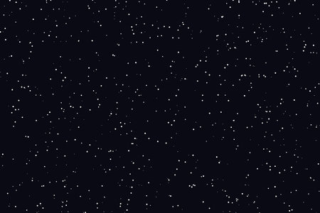 Night sky with stars. Night sky with stars. Seamless patternの素材