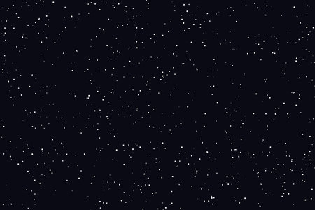Stars in the night sky. Vector illustration of a starry sky.の素材