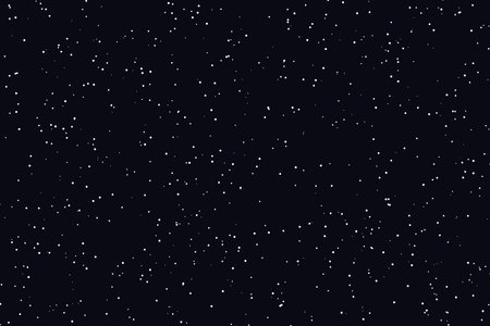 Night starry sky with stars. Vector illustration. Space background.の素材