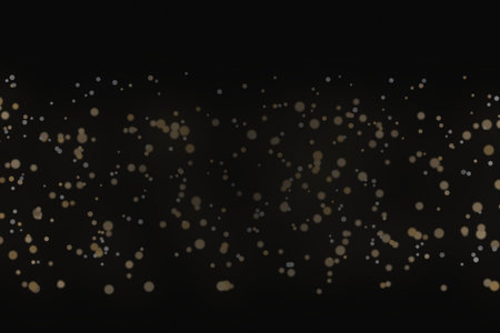 abstract background with bokeh defocused lights and stars.の素材