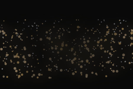 Abstract background with bokeh defocused lights and stars. Textureの素材