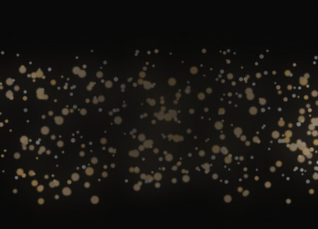 Abstract background with bokeh defocused lights and stars. 3d renderingの素材