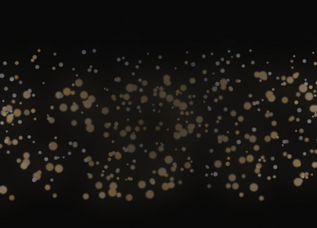 Abstract background with bokeh defocused lights. Vector illustration.の素材