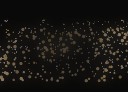 abstract bokeh background for Christmas and New Year concept.の素材