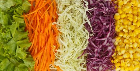 Mixed vegetables backgroundの写真素材