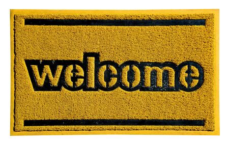 Welcome の写真素材