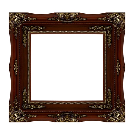 Retro photo frameの写真素材