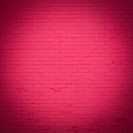 pink  brick wall textureの写真素材