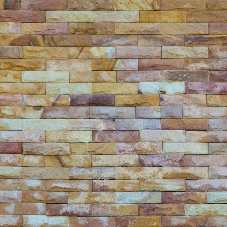 pattern of decorative slate stone wall surfaceの写真素材