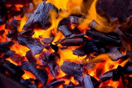 Fire flames background