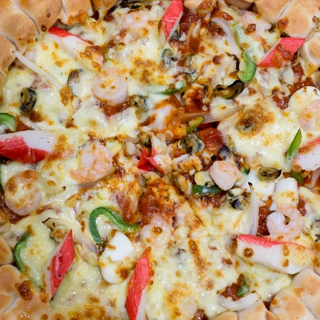 Delicious  pizzaの写真素材