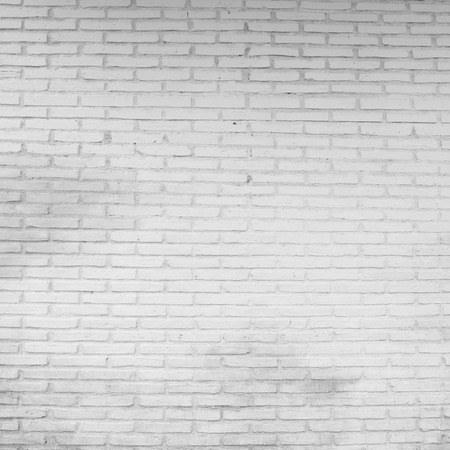 A white brick wallの写真素材