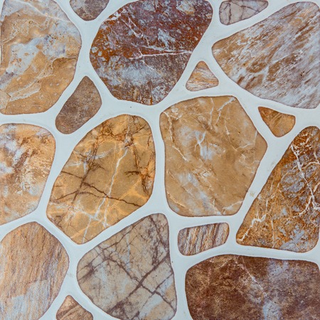 pattern of decorative slate stone wall surfaceの写真素材