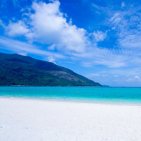 beach and tropical seaの写真素材