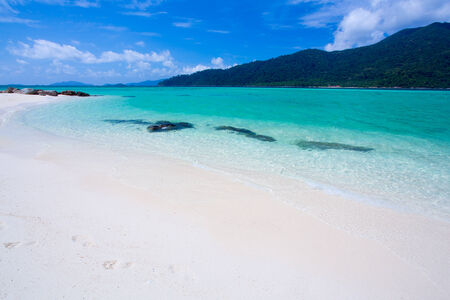 beach and tropical seaの写真素材