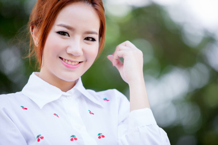 Beautiful asian girlの写真素材