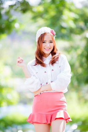 Beautiful asian girlの写真素材