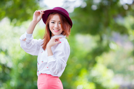 Beautiful asian girlの写真素材