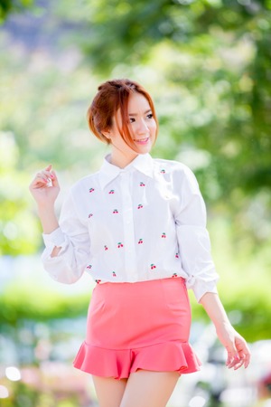 Beautiful asian girlの写真素材