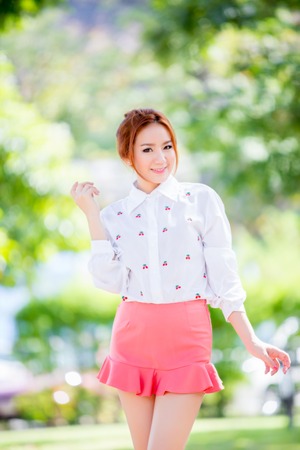 Beautiful asian girlの写真素材