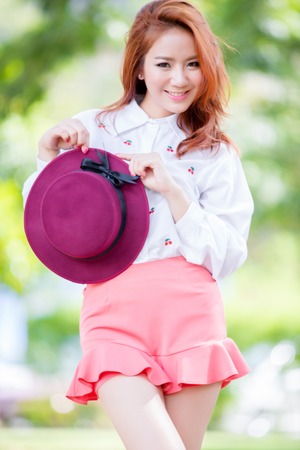 Beautiful asian girlの写真素材