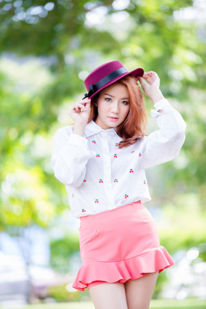 Beautiful asian girlの写真素材