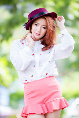 Beautiful asian girlの写真素材