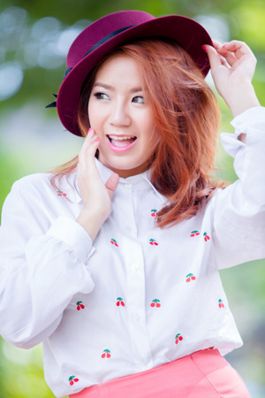 Beautiful asian girlの写真素材