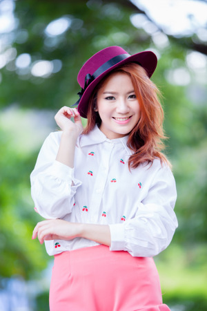 Beautiful asian girlの写真素材