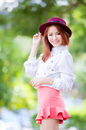 Beautiful asian girlの写真素材