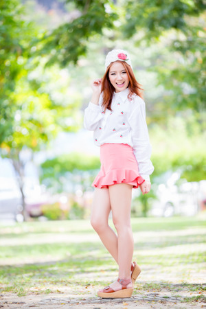 Beautiful asian girlの写真素材