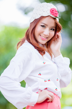 Beautiful asian girlの写真素材