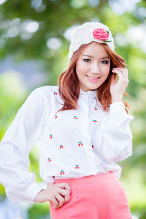Beautiful asian girlの写真素材