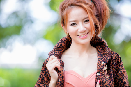 Beautiful asian girlの写真素材