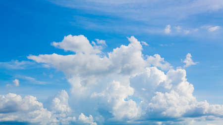 cloud  with blue skyの写真素材