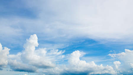 cloud  with blue skyの写真素材