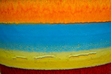 Colored jar backgroundの写真素材