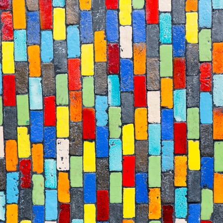 Colored jar backgroundの写真素材