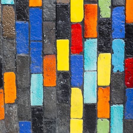 Colored jar backgroundの写真素材