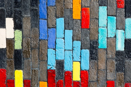 Colored jar backgroundの写真素材