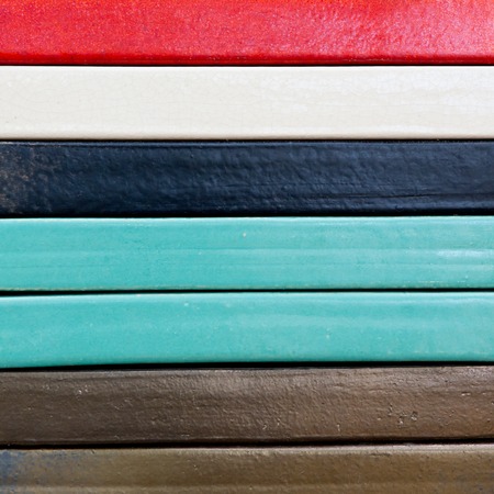 Colored jar backgroundの写真素材