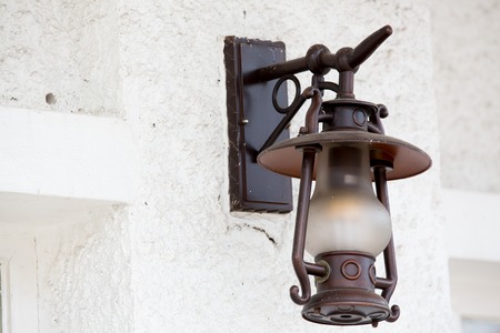 Old city lampの写真素材