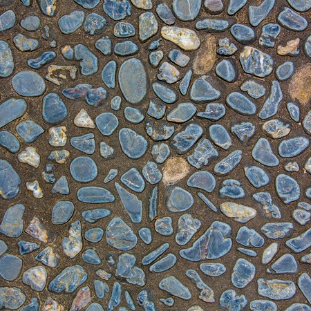 pattern of decorative slate stone wall surfaceの写真素材