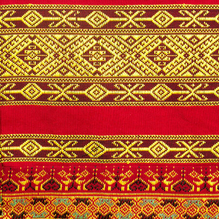 Pattern style Thai Silkの写真素材