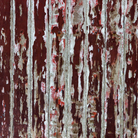 old painted wooden walの写真素材