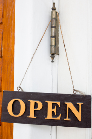 Open signの写真素材