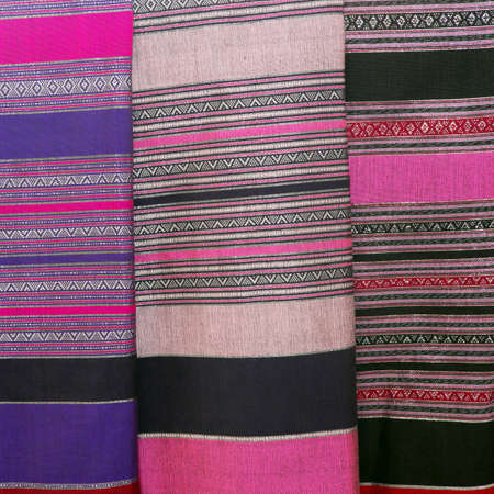 Pattern style Thai Silkの写真素材
