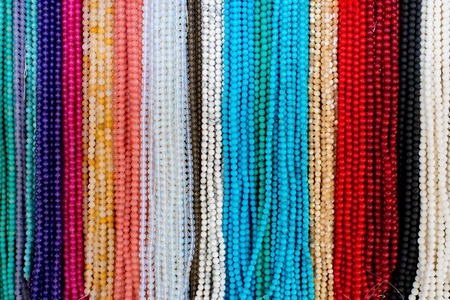 Background from beadsの写真素材